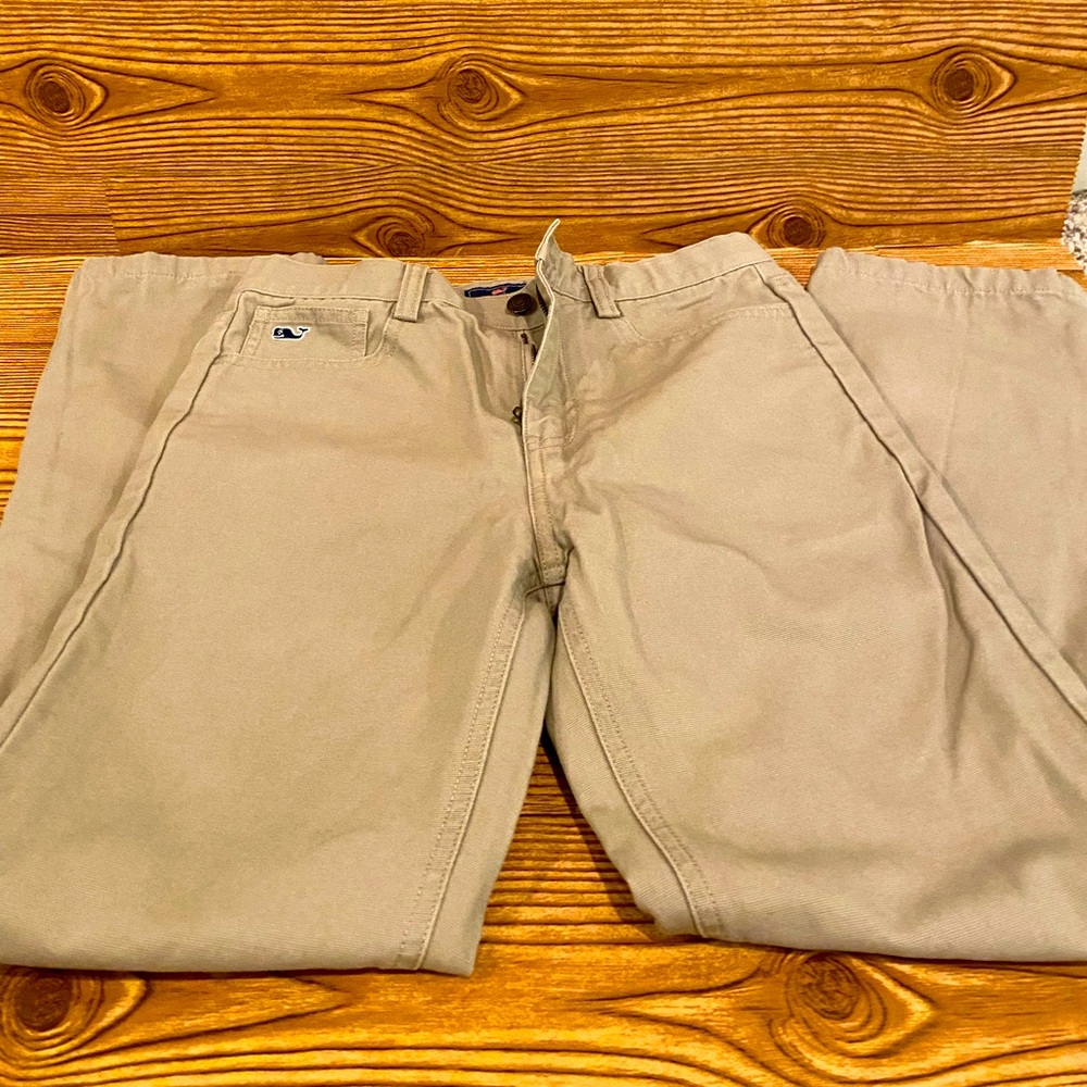 Vineyard Vine lined khaki flannel pants